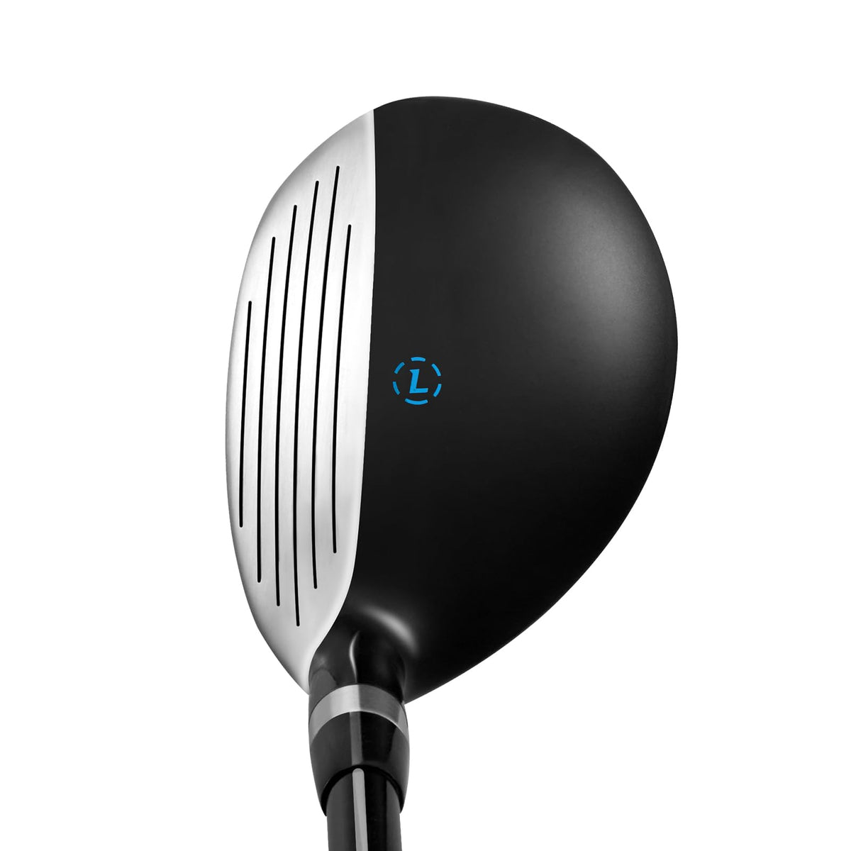 LAZRUS GOLF premium hybrid graphite shafts highlighting lightweight control and distance