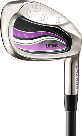 LAZRUS Golf premium women's irons with right-hand graphite shaft for precise control.