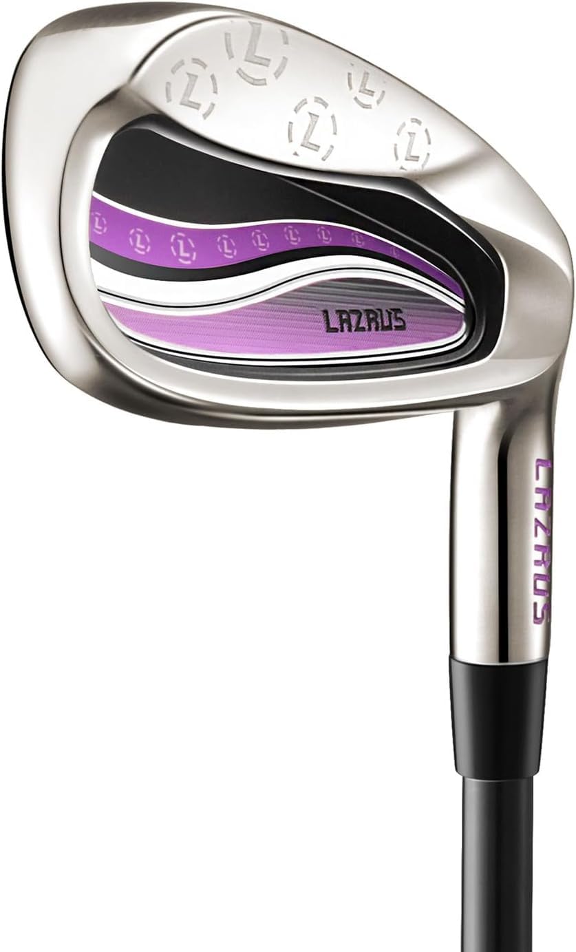 LAZRUS Golf premium women's irons with right-hand graphite shaft for precise control.