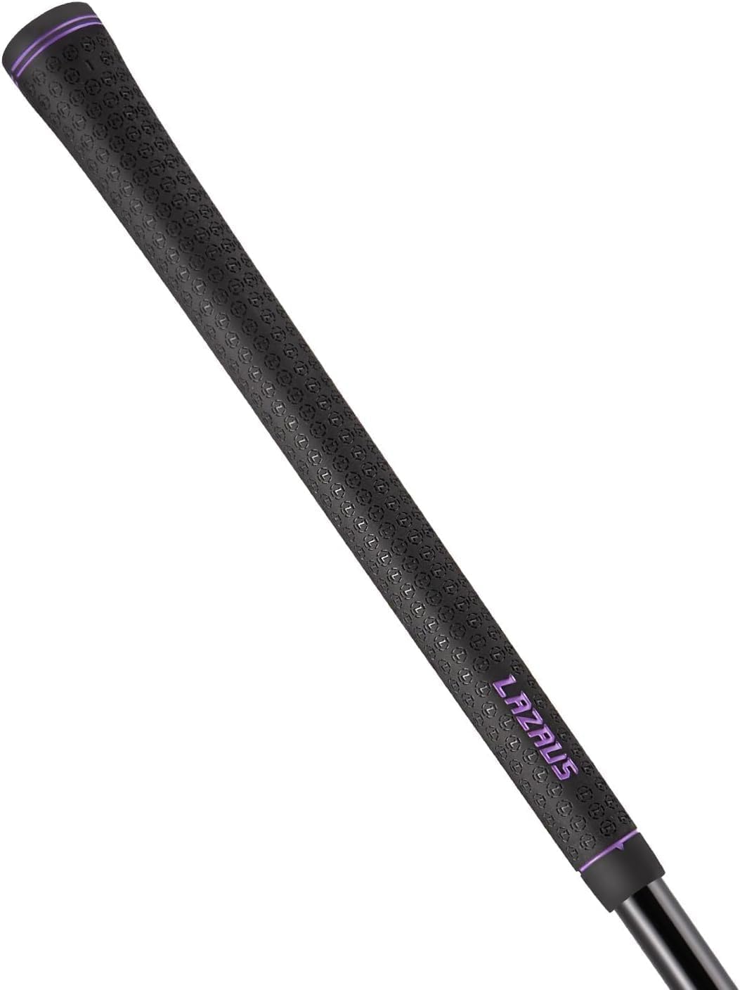 LAZRUS Golf women's irons close-up of graphite shaft and balanced grip for feel.