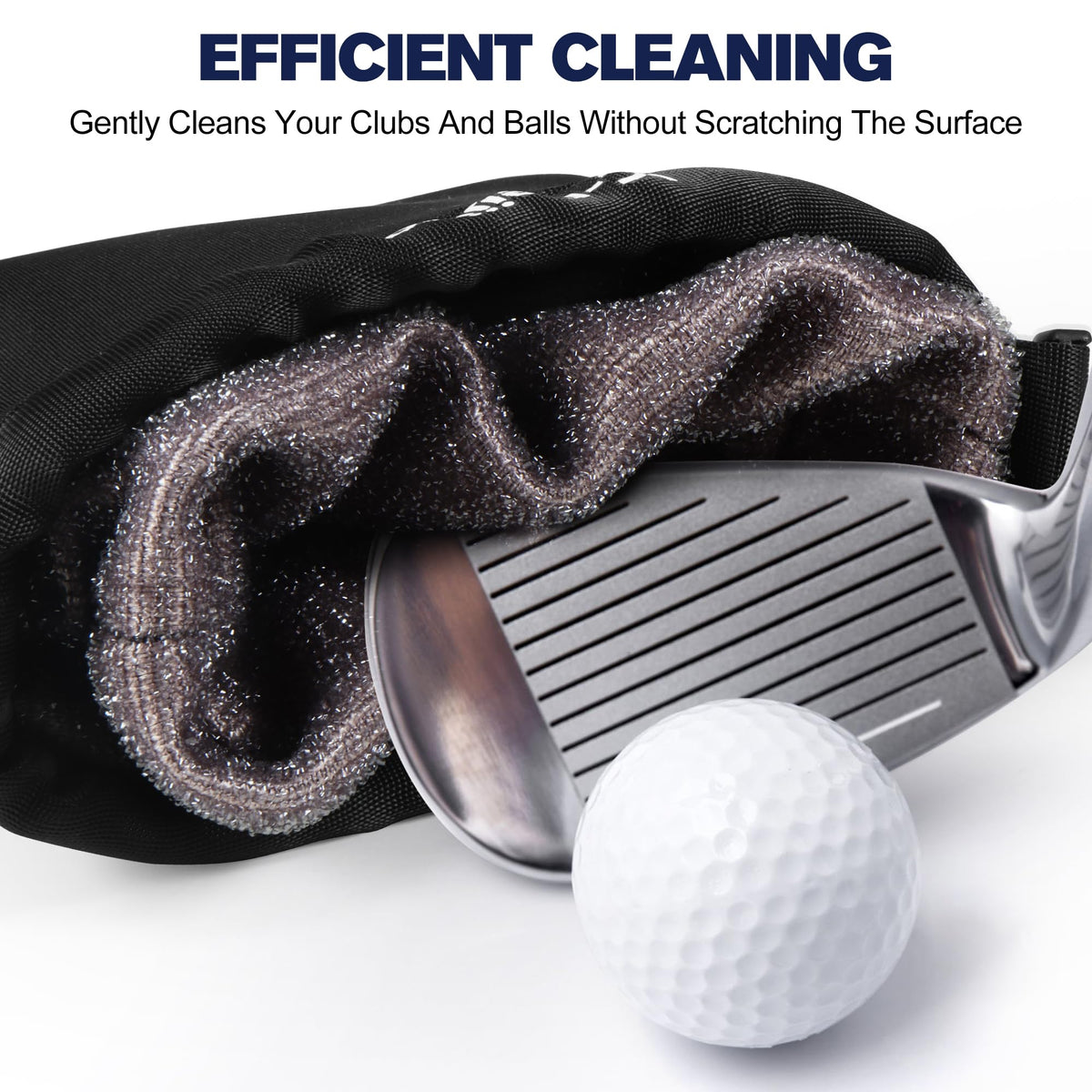 Rubber middle layer blocks moisture, keeping exterior dry during cleaning