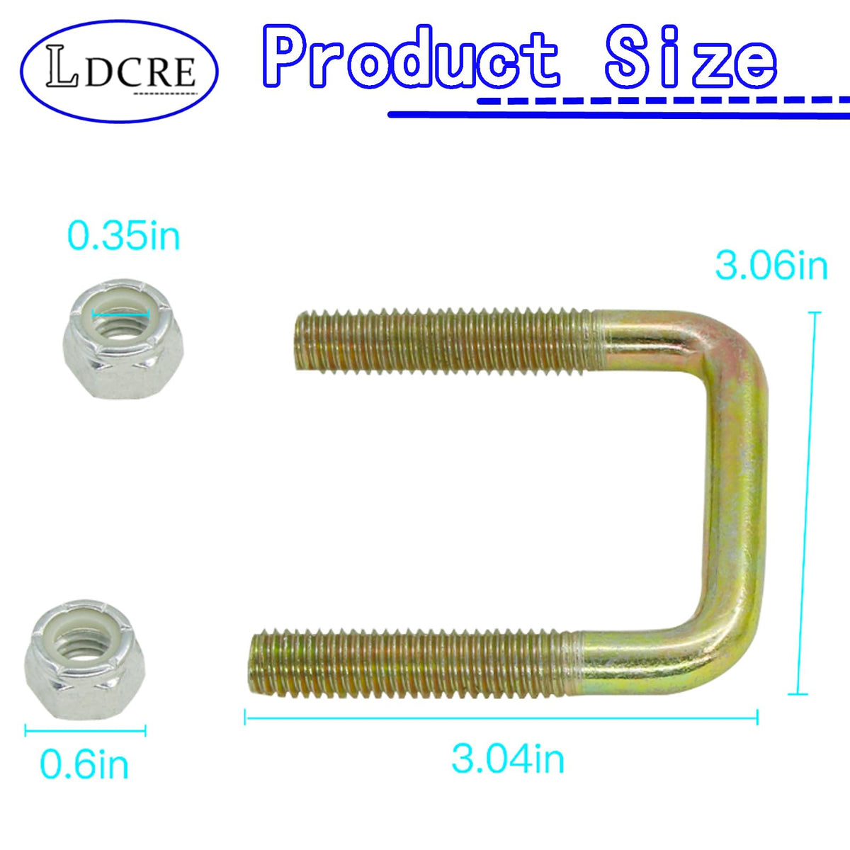 LDCR installation-ready hardware on axle improves suspension stability during rides.