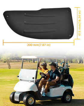 LDETXY complete 2-pack rear side guards ready for quick replacement on EZGO RXV