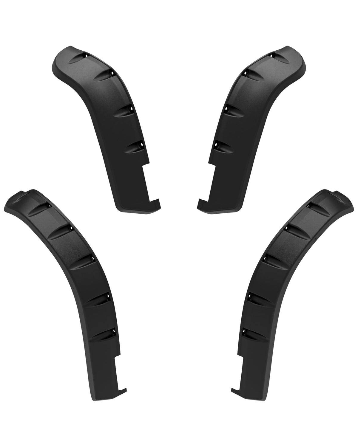 LDETXY Fender Flares four-piece kit ready for installation.
