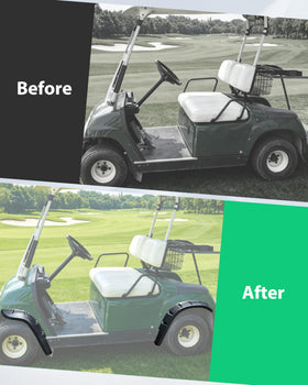 LDETXY Fender Flares for Yamaha G14-G22 rear-left guard mud and spray protection.