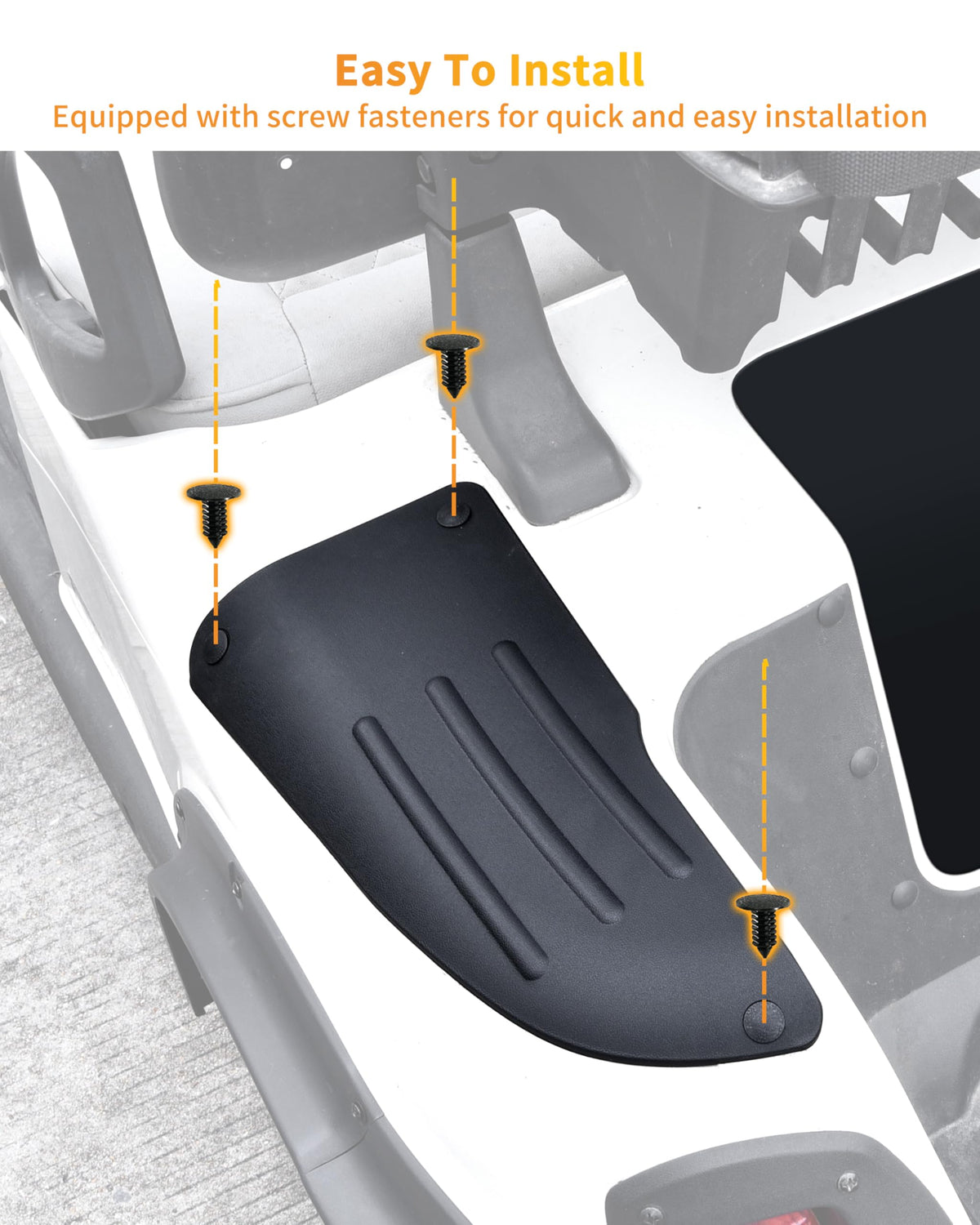 LDETXY pre-drilled holes support quick tool-free snap-fit installation