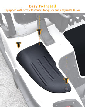 LDETXY pre-drilled holes support quick tool-free snap-fit installation