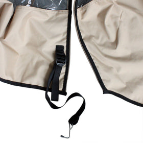 Leader Accessories Deluxe 2-Person Golf Cart Cover, durable fabric shields from weather and debris.