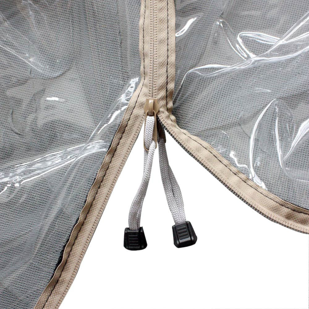 Leader Accessories water-repellent walls provide durable protection against weather.