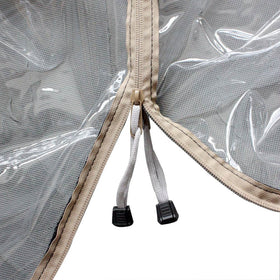 Leader Accessories water-repellent walls provide durable protection against weather.
