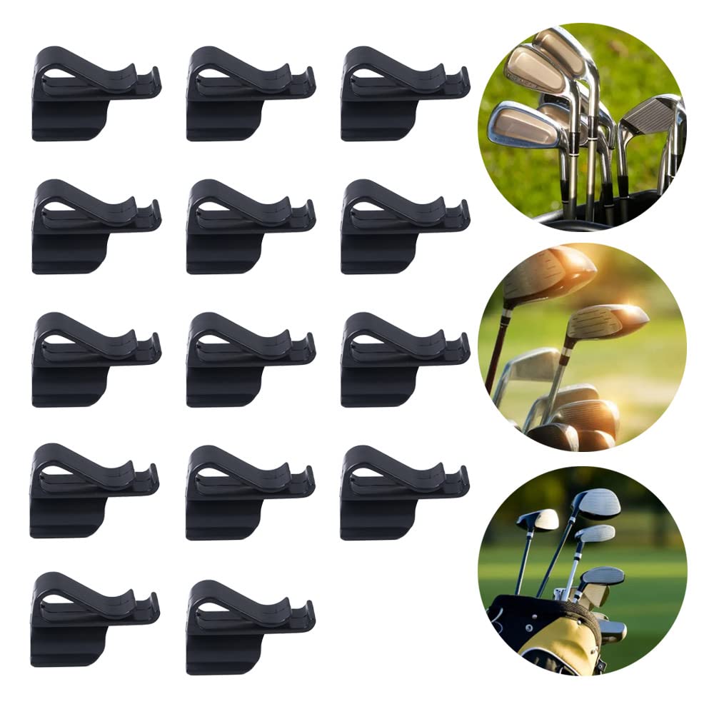 Leadigol putter holder system keeps clubs organized for easy transport.