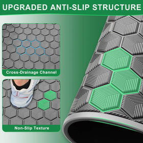 LEAPGOMAX 3D scanned fitment provides precise dash-to-seat coverage