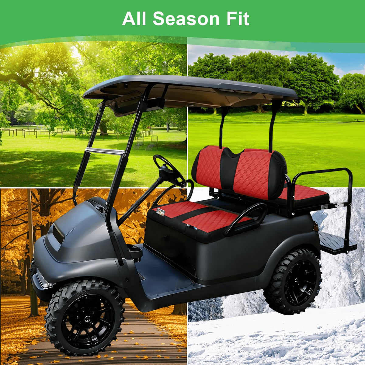 LEAPGOMAX all-season protection defends against dust and daily wear.