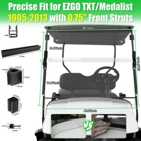 LEAPGOMAX anti-UV protection image demonstrates glare reduction on sunny days