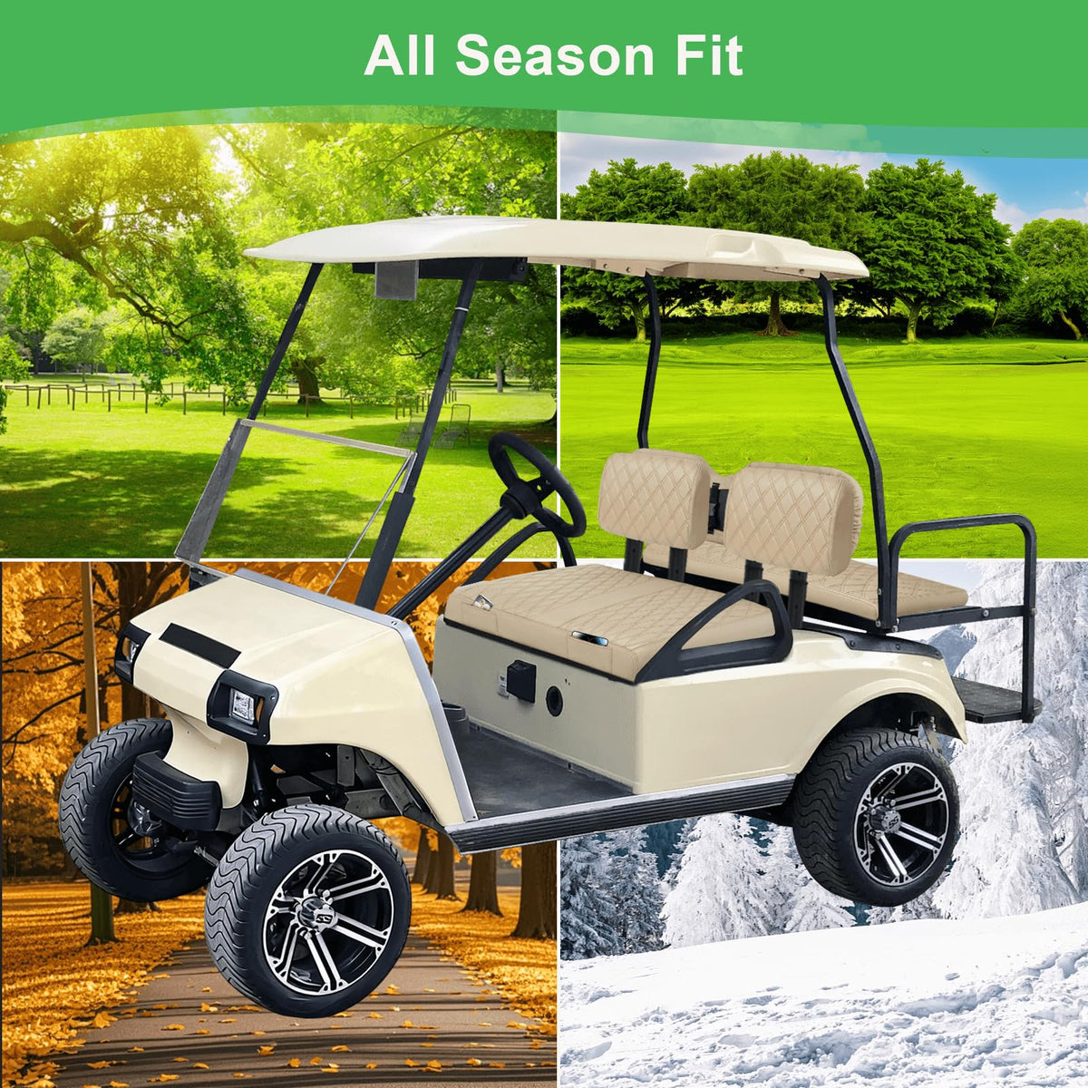 LEAPGOMAX beige color option complements interior styling