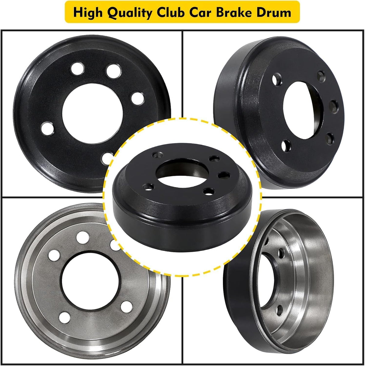 LEAPGOMAX brake shoes spring kit with OEM part 101816301 for consistent performance