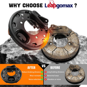 LEAPGOMAX brake spring kit with upper and lower springs for smooth operation