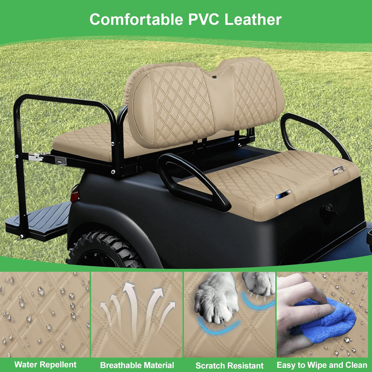 LEAPGOMAX cleaning towel included for quick maintenance