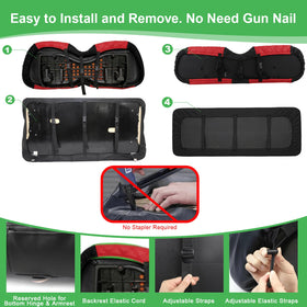 LEAPGOMAX cleaning towel aids fast maintenance between rounds.