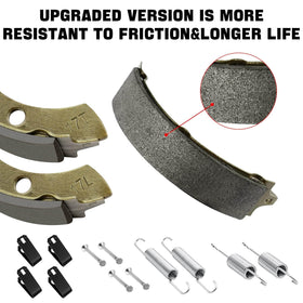 LEAPGOMAX bottom brake shoe springs support consistent pad behavior