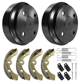 LEAPGOMAX brake drums for Club Car DS improves braking reliability