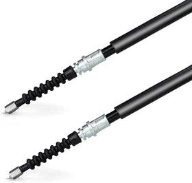 LEAPGOMAX DS brake cable assembly for driver and passenger sides, OEM-grade quality.