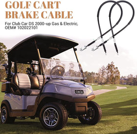 LEAPGOMAX Club Car DS brake cable pack for both sides, comprehensive replacement.