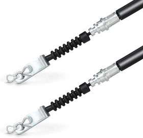 LEAPGOMAX brake cable for Club Car DS passenger-side, OEM-compatible, 2000-up, smooth braking action.
