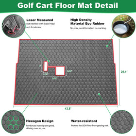 LEAPGOMAX laser-measured-fit ensures dash-to-seat coverage.