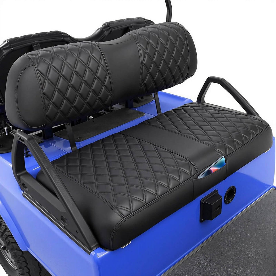 LEAPGOMAX Club Car DS front backrest cover protects wear while elevating style.