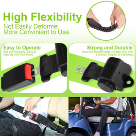 Club Car DS belt and bracket kit ready for secure seating
