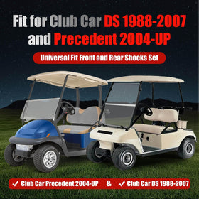 LEAPGOMAX Club Car front shock right enhances steering response on uneven surfaces