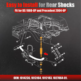LEAPGOMAX rear shock absorption test highlights smoother travel
