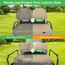 LEAPGOMAX diamond stitched design enhances style and durability
