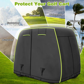 LEAPGOMAX durable 420D oxford fabric with UV coating shields from sun and rain.