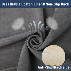 LEAPGOMAX easy-install and machine-washable seat blanket for quick cleaning