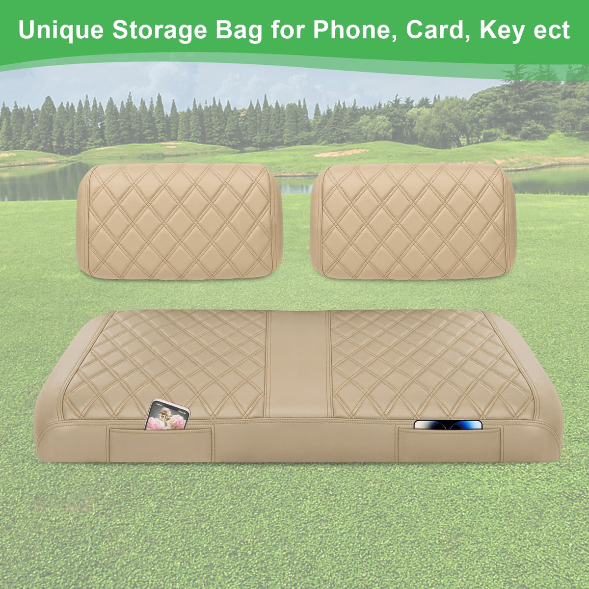 LEAPGOMAX simple installation with straps and buckles for a snug fit.