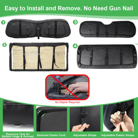 LEAPGOMAX easy-install straps secure seats without tools