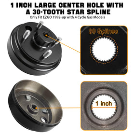 Compatible with 1992 and newer EZGO TXT models for reliable replacements.
