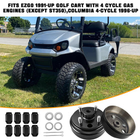 Coated surface reduces wear and heat for smoother operation of EZGO drums.
