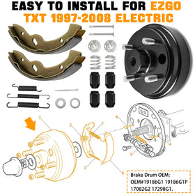 LEAPGOMAX EZGO kit packaging indicating OEM-replacement components
