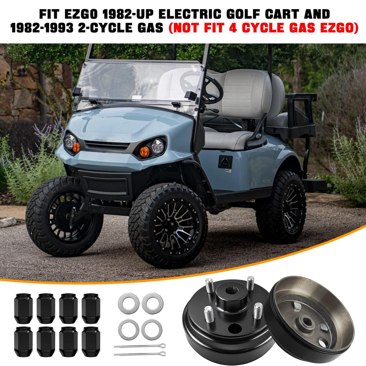 OEM-referenced compatibility aligns with EZGO numbers for a dependable replacement