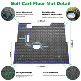LEAPGOMAX EZGO TXT 3D-scanned fit matches interior precisely