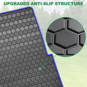 LEAPGOMAX EZGO TXT durable natural rubber for all-season use