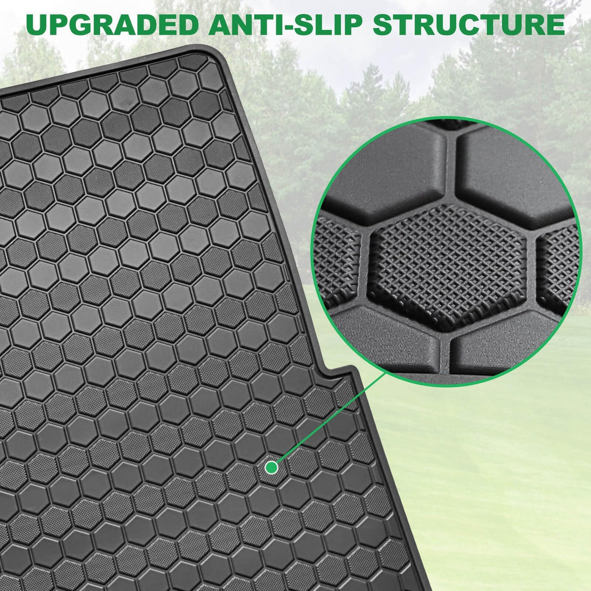 LEAPGOMAX EZGO TXT full-coverage guards cabin from dirt.