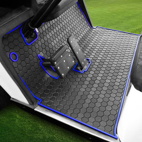 LEAPGOMAX EZGO TXT floor mat full-coverage protects cabin floor from dirt