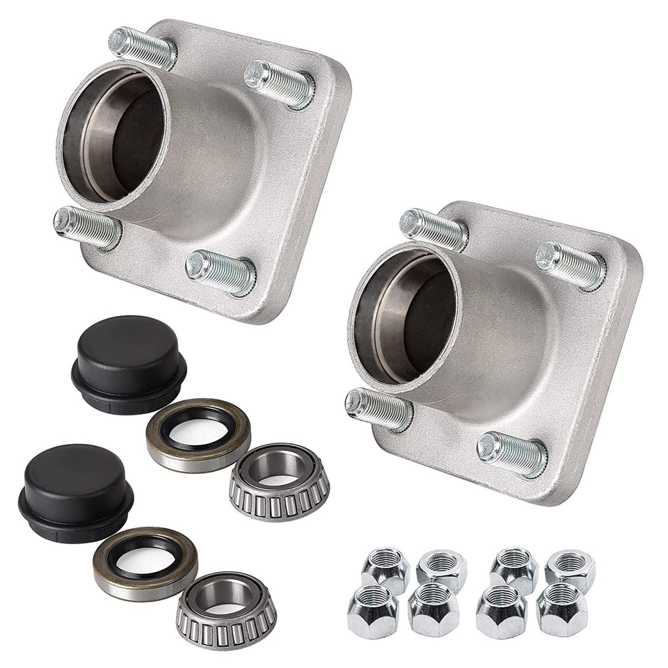 LEAPGOMAX EZGO TXT front hub assembly with bearings for smooth operation.