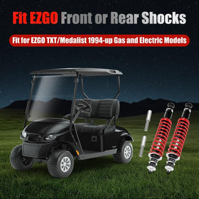 LEAPGOMAX EZGO TXT rear shock view, engineered for stability under load.