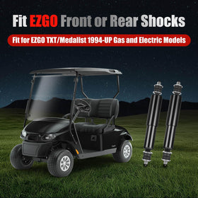 LEAPGOMAX EZGO TXT rear shock improves stability on uneven trails