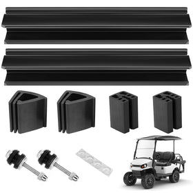 LEAPGOMAX EZGO TXT windshield clip kit, front view reduces rattles for smoother drives.